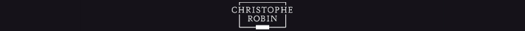 Logo marki od Christophe Robin