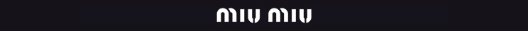 Logo marki miu miu