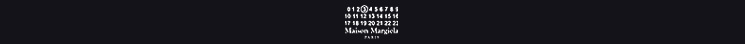 Logo marki Maison Margiela