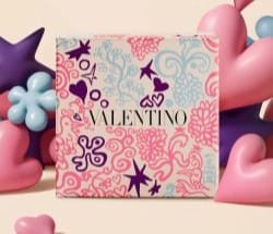 Kolorowe opakowanie prezentowe Valentino